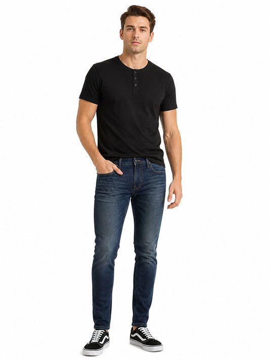 Jeans Hombre Skinny Azul Oscuro Edward's 8010