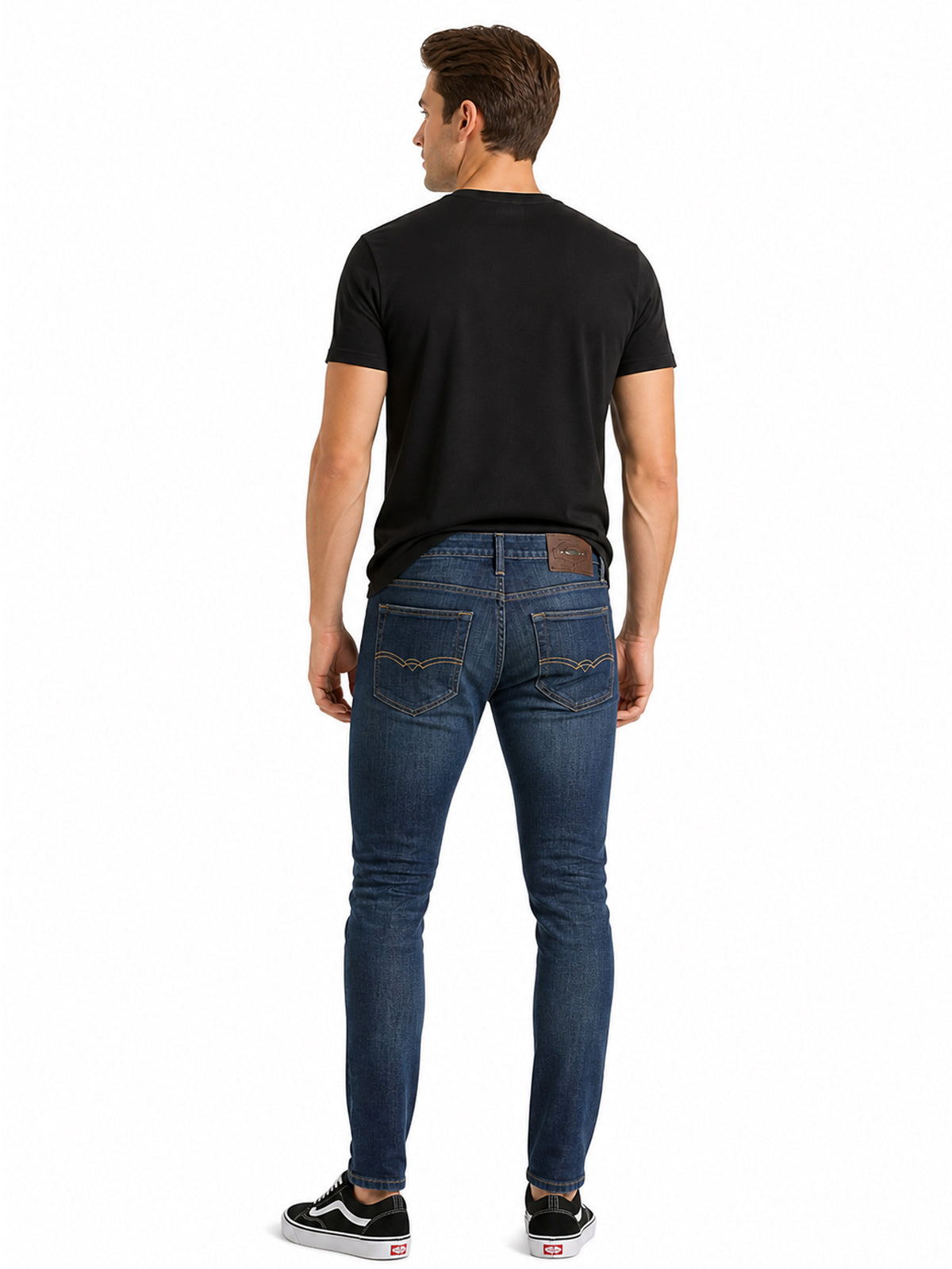 Jeans Hombre Skinny Azul Oscuro Edward's 8010