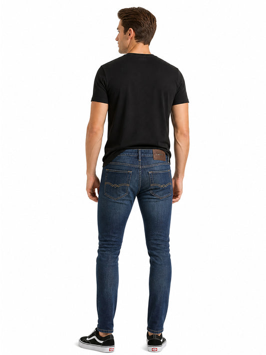 Jeans Hombre Skinny Azul Oscuro Edward's 8010