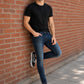 Jeans Hombre Skinny Azul Oscuro Edward's 8010
