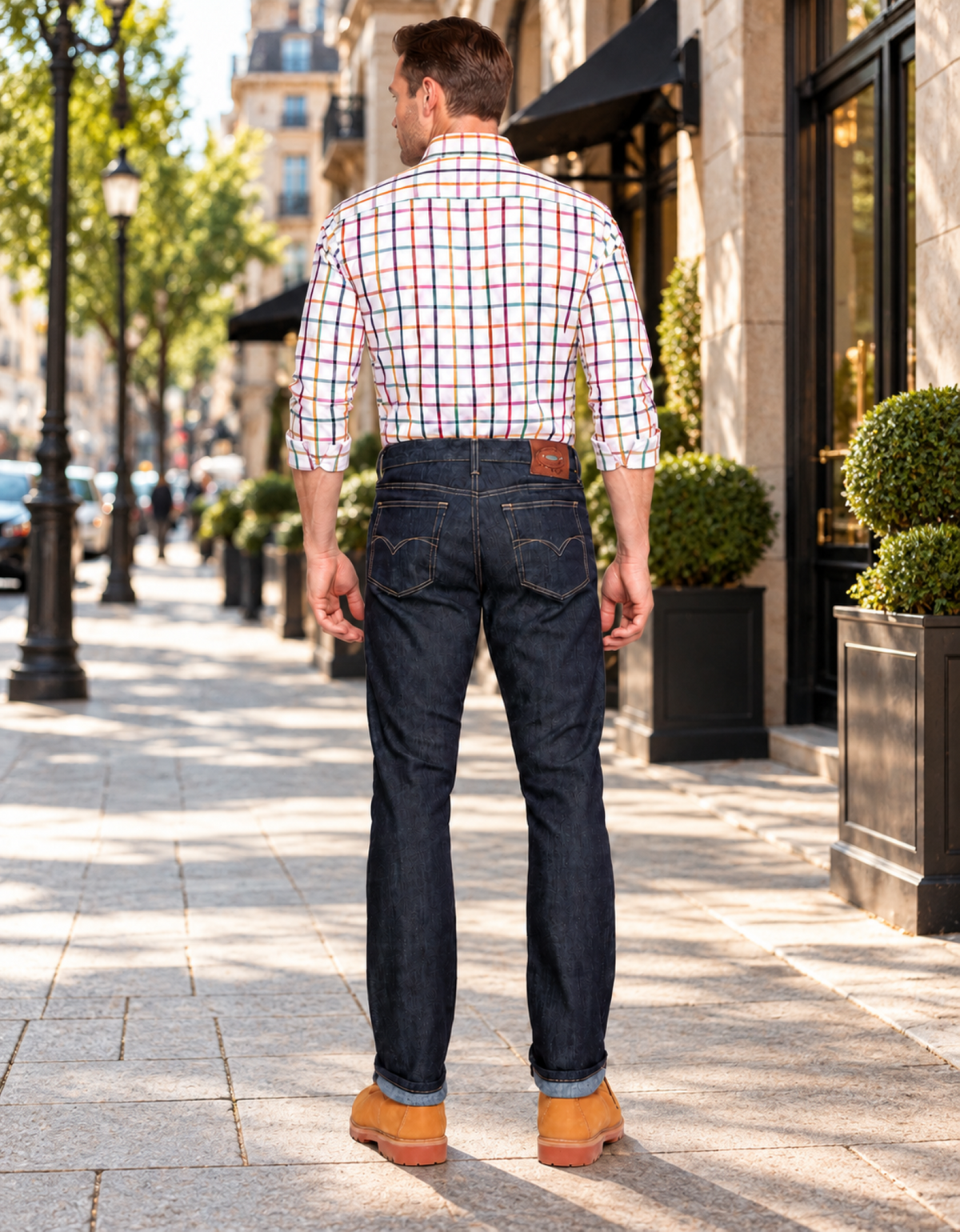 Jeans Slim Azul Hombre Edwards 81