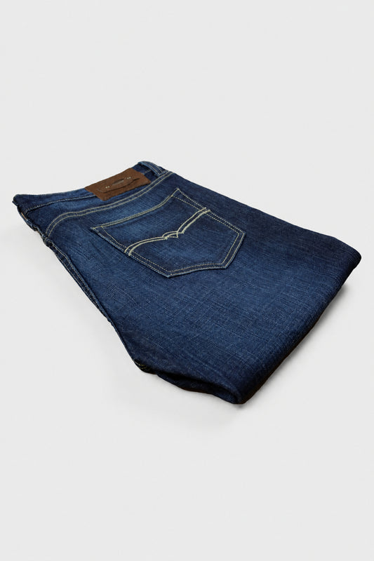 Jeans Skinny Oscuro Hombre Edwards 8113