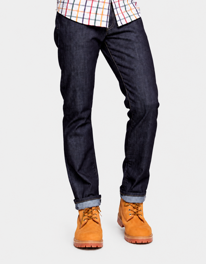 Jeans Slim Azul Hombre Edwards 81