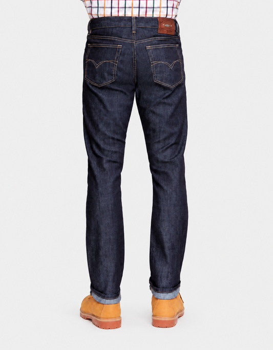 Jeans Slim Azul Hombre Edwards 81