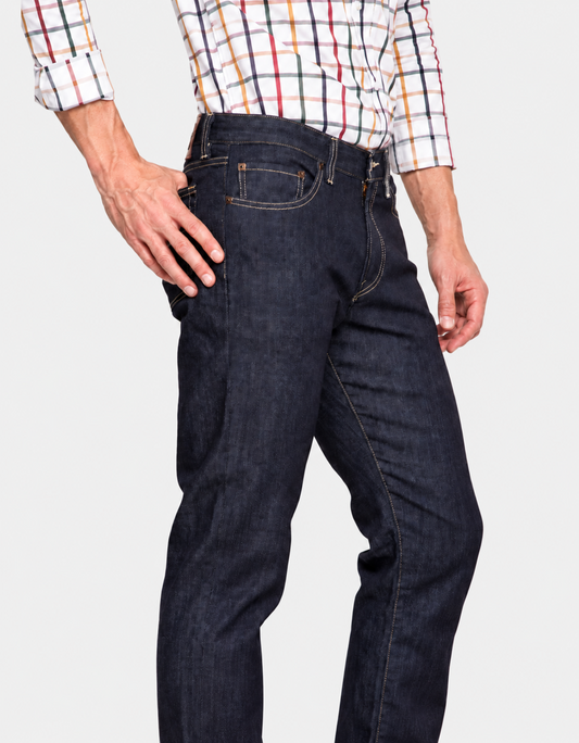 Jeans Slim Azul Hombre Edwards 81