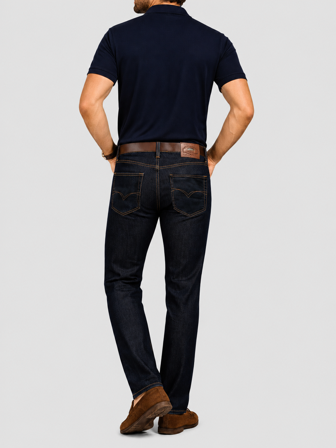 Jeans Slim Oscuro Hombre Edwards 831