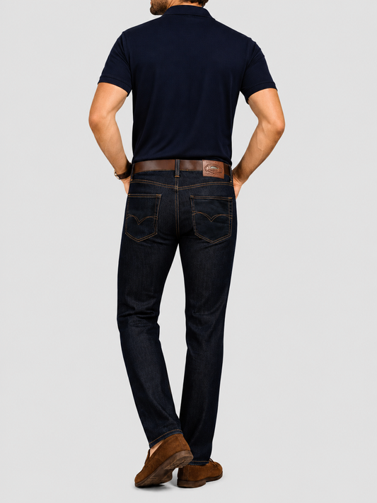 Jeans Slim Oscuro Hombre Edwards 831