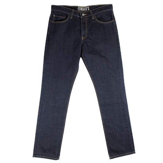 Edward's 831 Jeans Slim Hombre Mezclilla Stretch Azul oscuro Suavizado