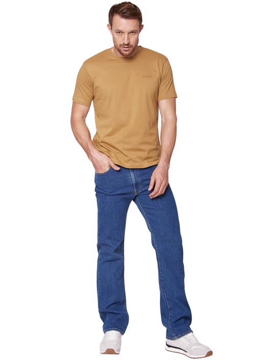 Jeans Recto Hombre Tiro Alto Azul Medio Edward’s 9300