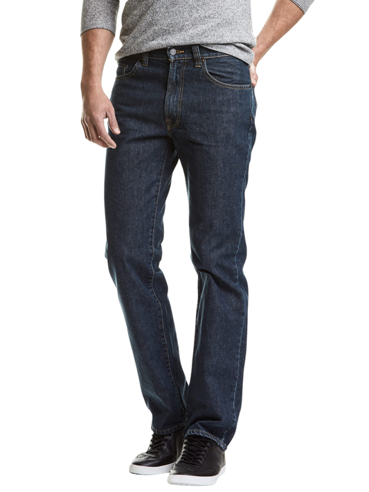 Jeans Hombre Recto Denim Azul Oscuro Edward's 988
