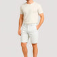 Bermudas Mezclilla Blanca Hombre Edwards