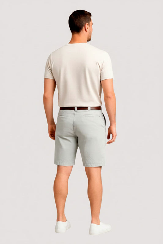 Bermudas Mezclilla Gris Hombre Edwards