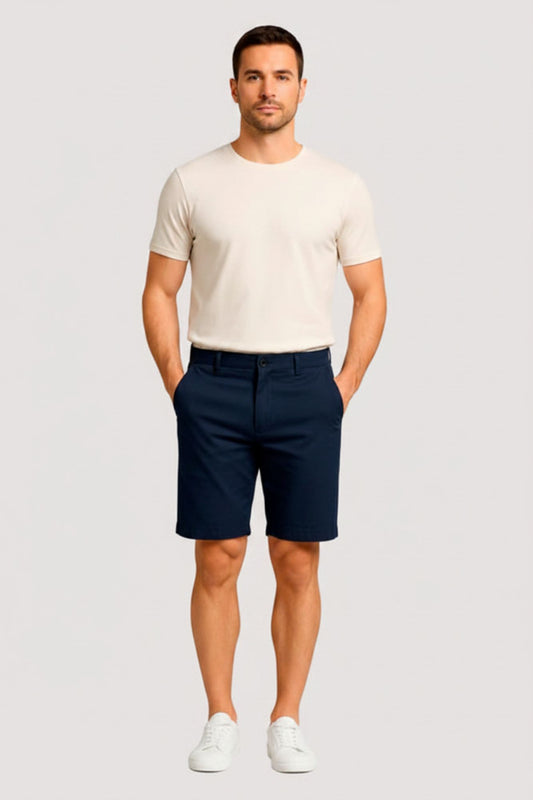 Bermudas Mezclilla Azul Hombre Edwards