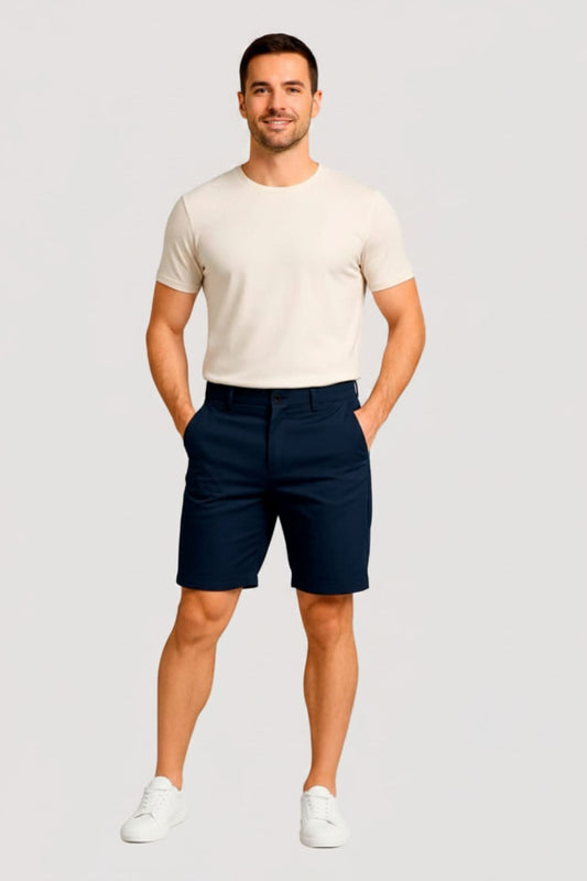 Bermudas Mezclilla Azul Hombre Edwards