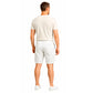 Pantalón Corto Chino Hombre Algodón Blanco Edward's