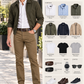BOSS BAMBI MEN'S TRENCH TROUSERS