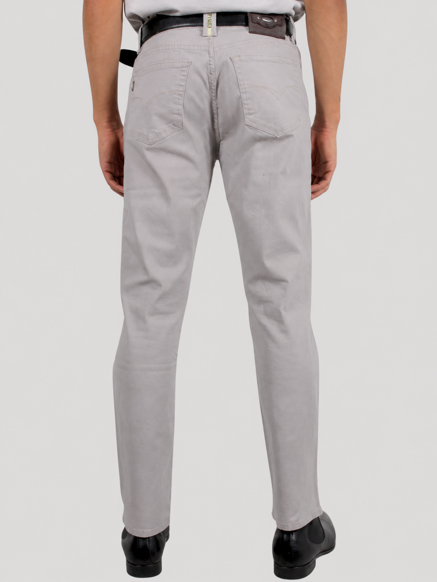 BOSS BEIGE MEN'S TWELLING TROUSERS