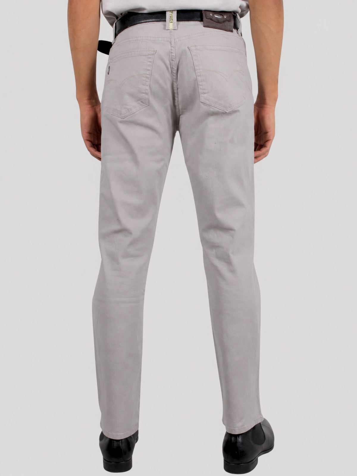 BOSS BEIGE MEN'S TWELLING TROUSERS