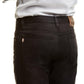 MEN'S SLIM NAVY TRENCH TROUSERS