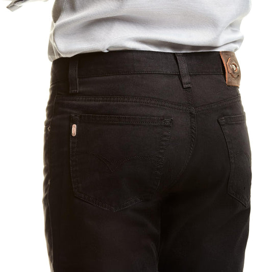 MEN'S SLIM NAVY TRENCH TROUSERS