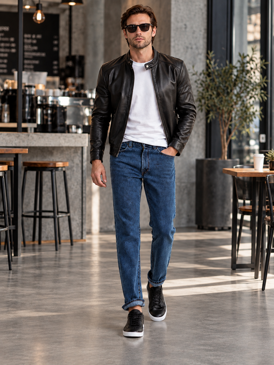 Jeans Hombe Recto Stone Medio Edwards