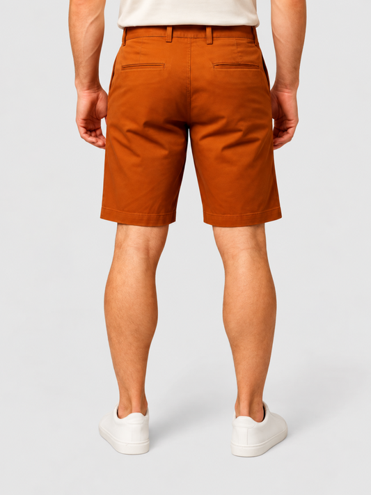 Bermudas Mezclilla Ocre Hombre Edwards