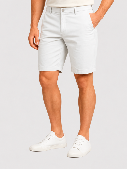 Bermudas Mezclilla Blanca Hombre Edwards