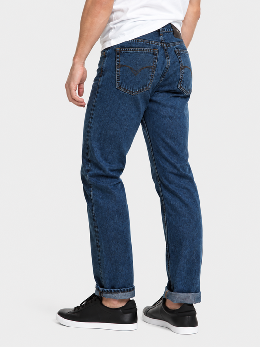 Jeans Hombe Recto Stone Medio Edwards