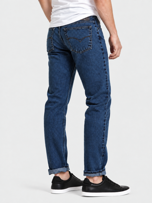 Jeans Hombe Recto Stone Medio Edwards