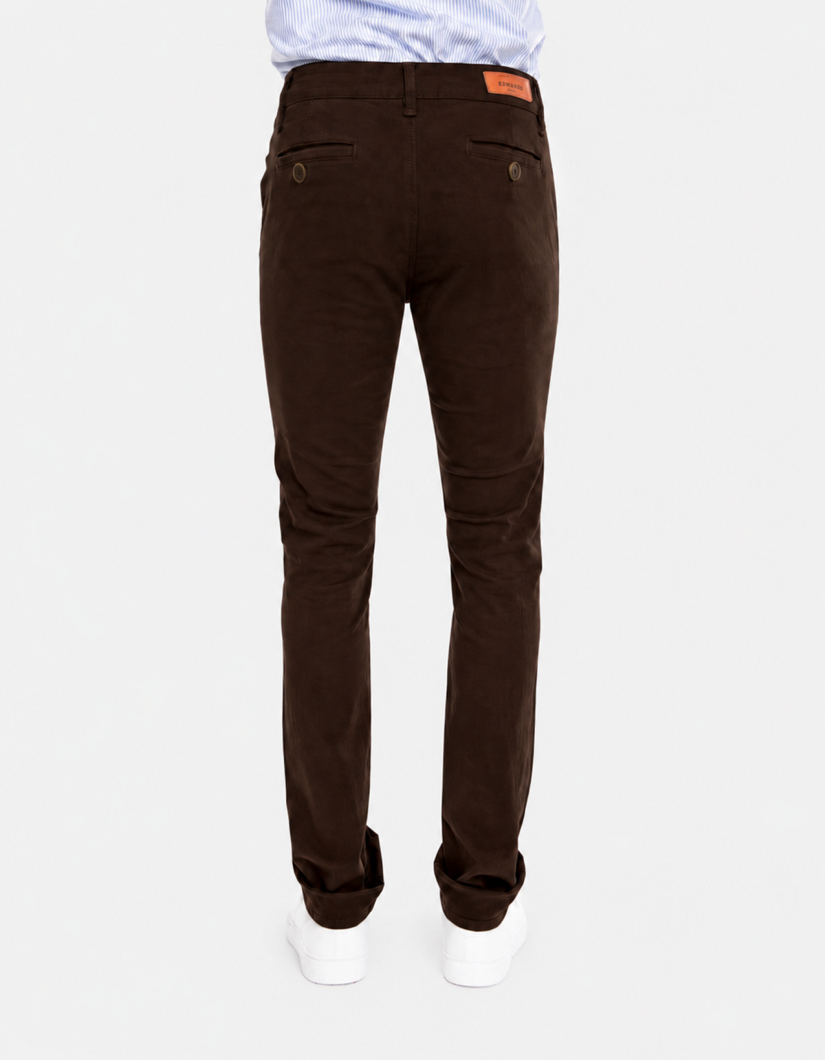 Pantalón Gabardina Skinny Estilo Chino Hombre