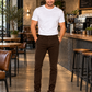 Pantalón Gabardina Skinny Estilo Chino Hombre