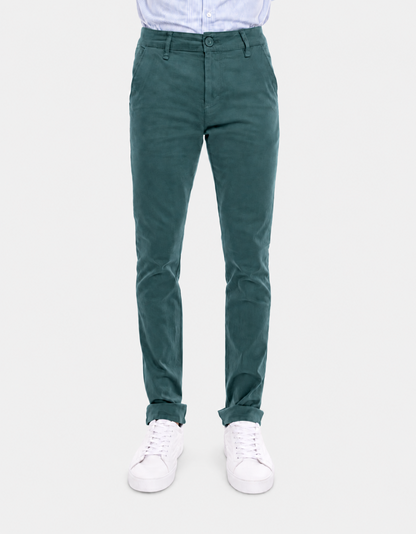 MEN'S SKINNY KHAKI TWILL PANTS 5501