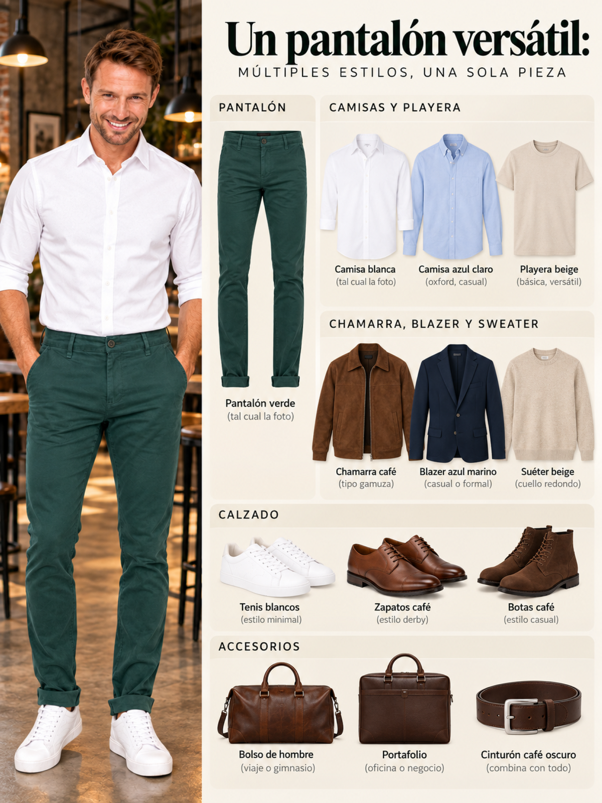 MEN'S SKINNY KHAKI TWILL PANTS 5501