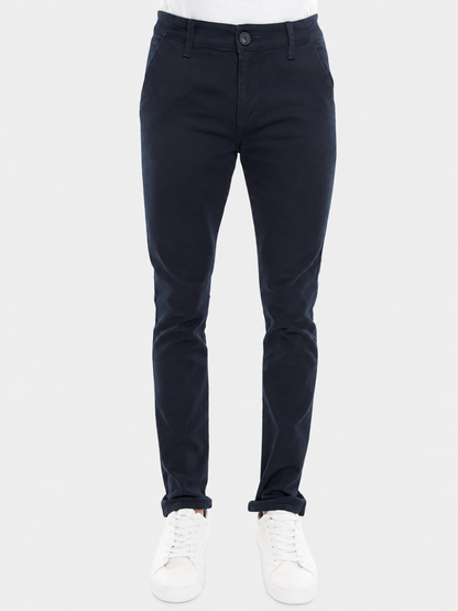 Pantalón Gabardina Skinny Estilo Chino Hombre