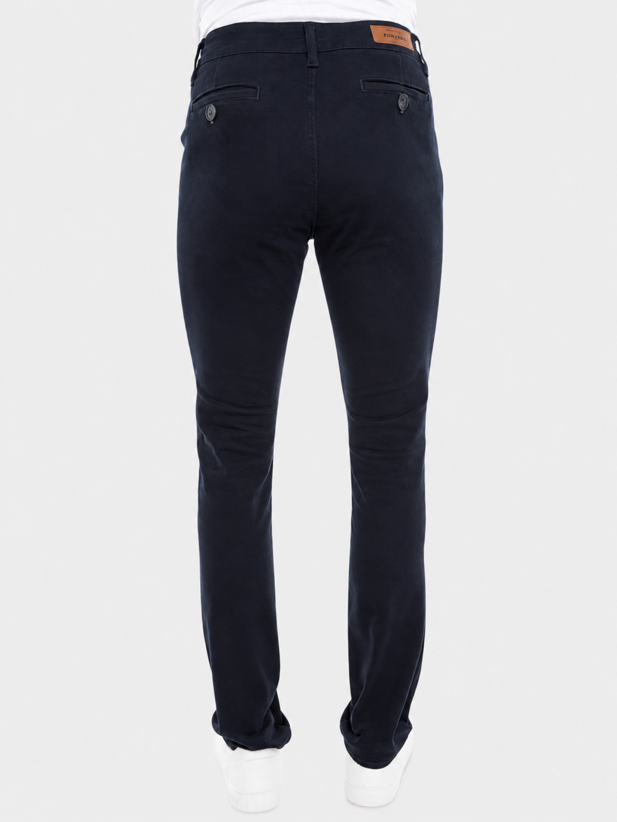 Pantalón Gabardina Skinny Estilo Chino Hombre