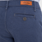 Pantalón Gabardina Skinny Estilo Chino Azul Hombre