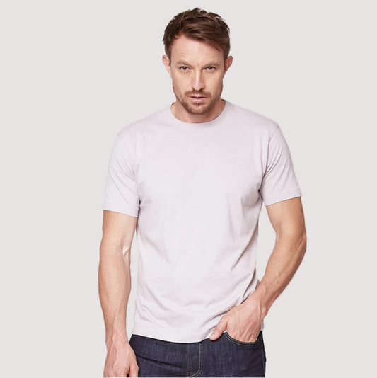 ORANGE ROUND NECK T-SHIRT