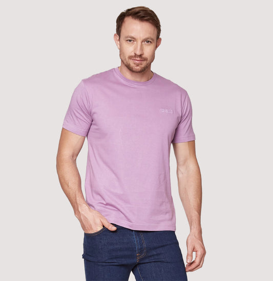ORANGE ROUND NECK T-SHIRT