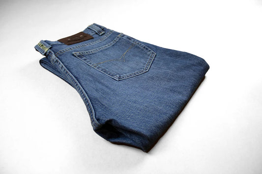 Jeans Hombre Recto Azul Oscuro Edward's EE03