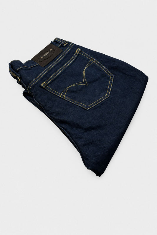 Jeans Straigh Azul Oscuro Hombre EE05
