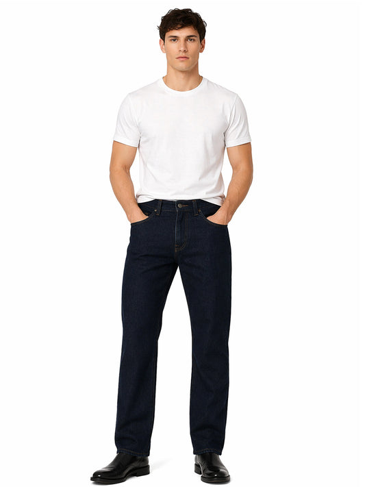 Jeans Hombre Recto Azul Oscuro Edward's EE05