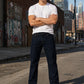 Jeans Hombre Recto Azul Oscuro Edward's EE05