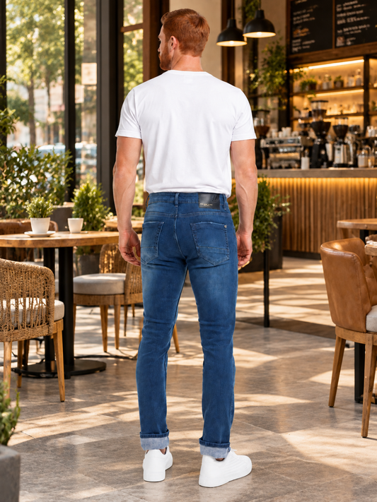 MEN'S SKINNY DENIM PANTS EJ 004