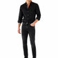 Jeans Hombre Skinny Denim Stretch Negro Edward's EJ03