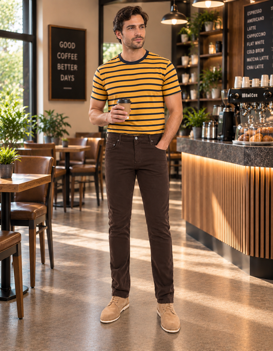 Pantalón Gabardina Skinny Hombre Edwards
