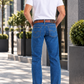 Jeans Recto Stretch Azul Hombre Edwards 2690