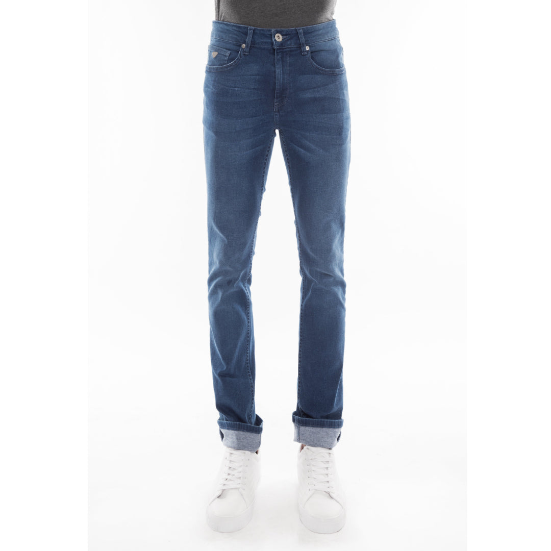 PANTALÓN DE MEZCLILLA SKINNY PARA HOMBRE EJ 004