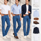 Jeans Recto Stretch Azul Hombre Edwards 2690