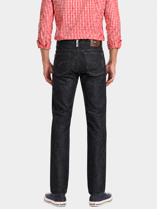 Pantalón Mezclilla Clásico Grafito Hombre