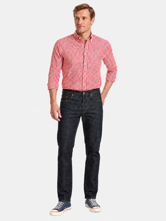 Pantalón Mezclilla Clásico Grafito Hombre
